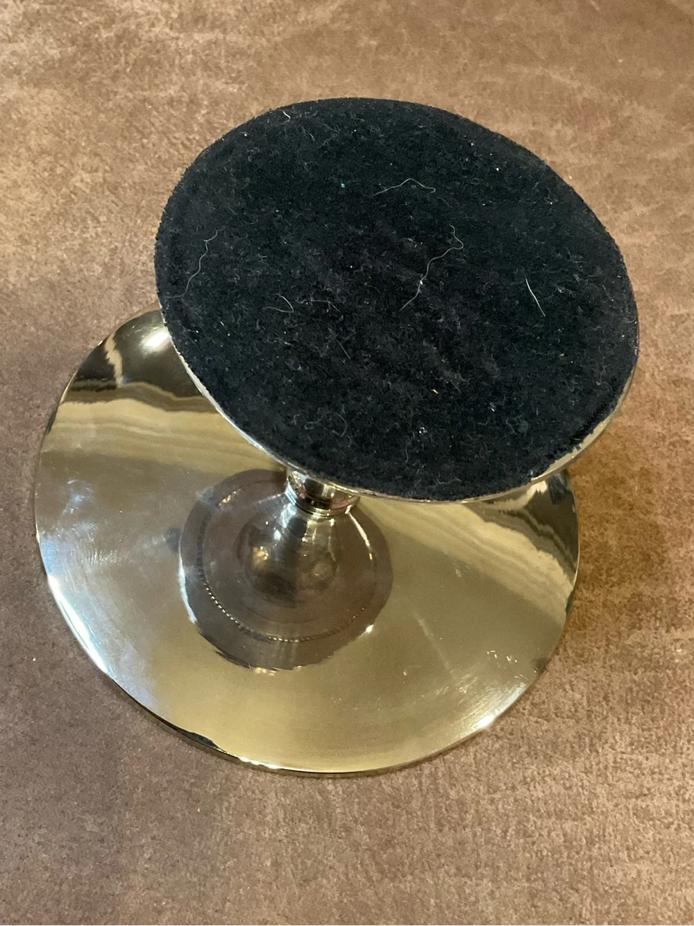 Silver Plated Pedestal Candle Holder